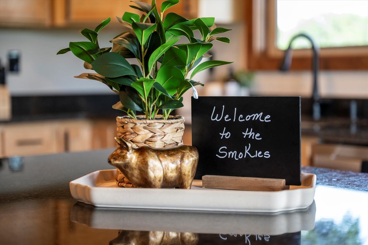 Cabin welcome detail styling