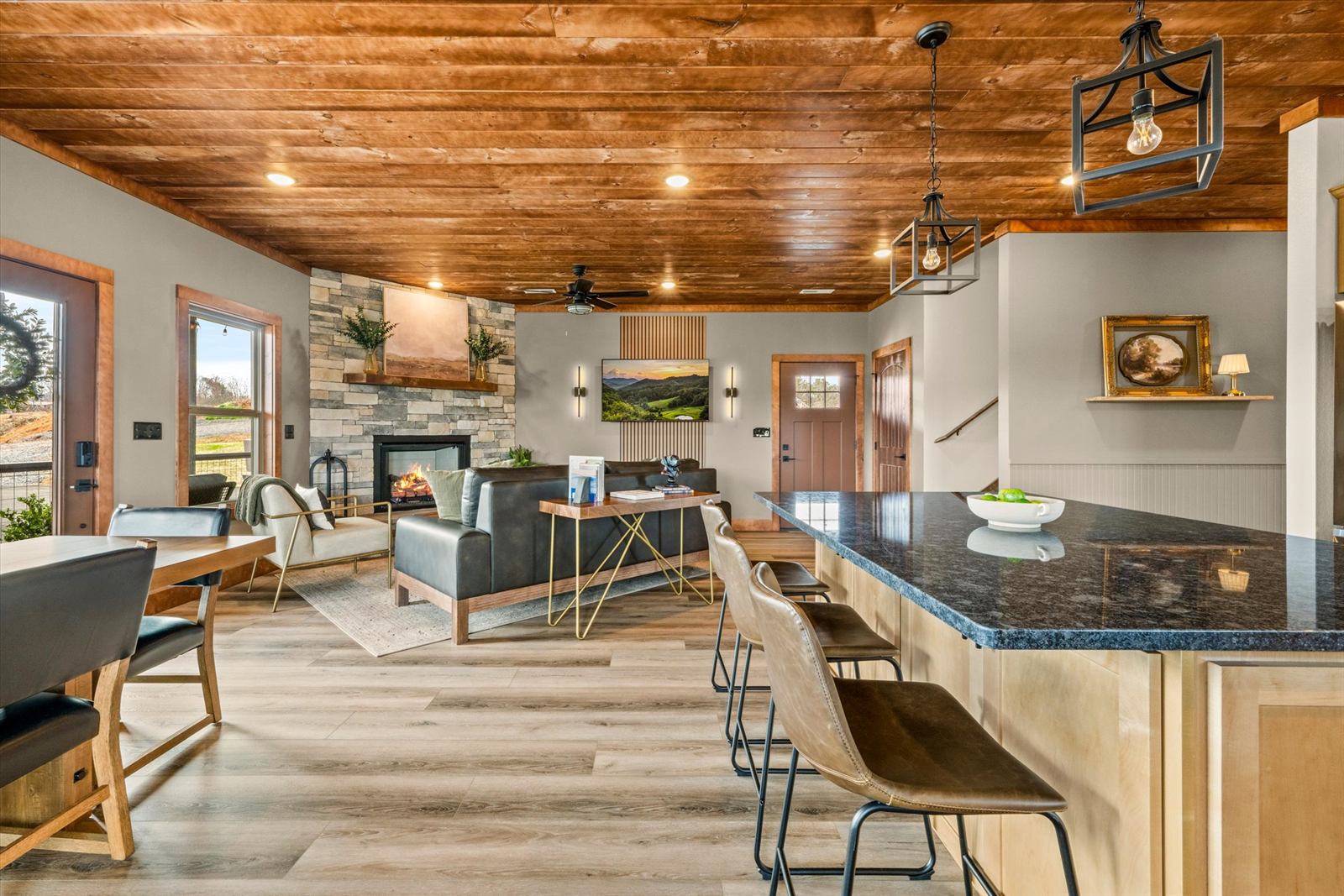 Second cabin kitchen